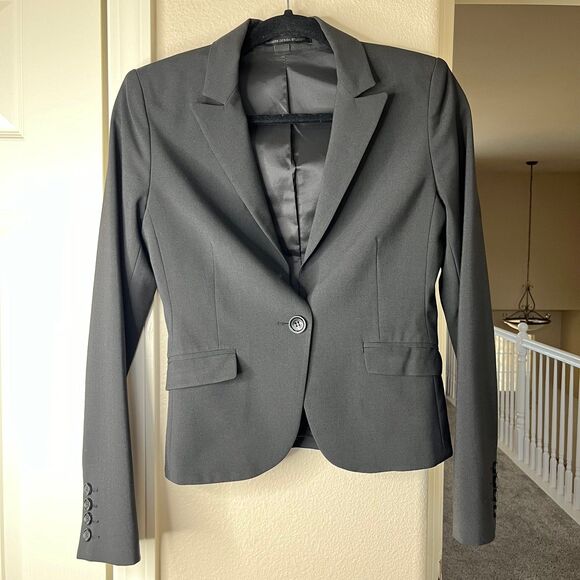 Express Design Studio Women’s Blazer Casual Wear Jacket Long Sleeve Size 0 #465 - Picture 8 of 12